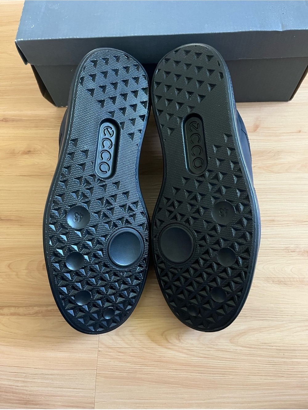 ECCO STREET 720 M Black leather Mens 9.5 US # 520814 - Picture 9 of 10